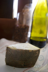 wedge of fiore sardo the sardinian pecorino