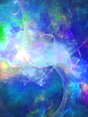 Abstract fractal background