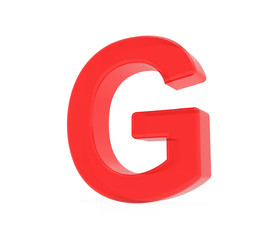 red letter G