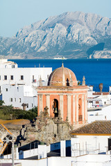 Village of Tarifa, located in the Strait of Gibraltar. In the background can be observed Morocco. © Juanamari Gonzalez