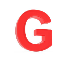 red letter G