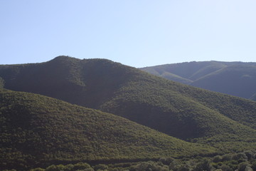 Fototapeta na wymiar Mountain green landscape