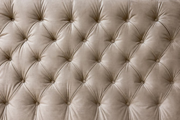 Upholstery of furniture