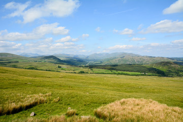 Naklejka premium View north of the |Lake District taken near Lowick in Cumbria England