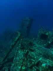 Top view of Giannis D Wreck