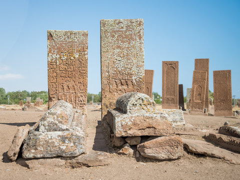 Seljuk Cemetery of Ahlat, the tombstones of medieval islamic notables