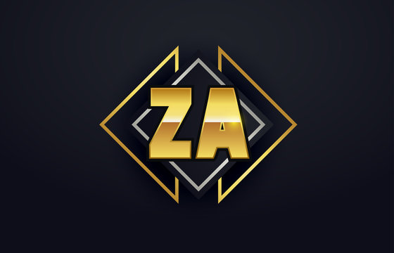 ZA Initial Logo for your startup venture