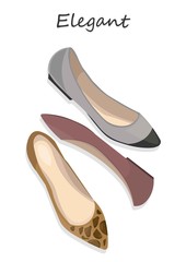 Woman sexy red High heels shoes Vector detailed illustration