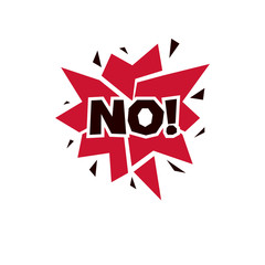 Red No checkmark button, forbidden. Vector rejection symbol, disapproved isolated on white.