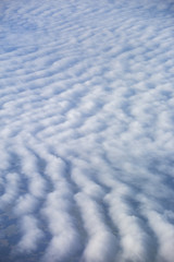 Clouds in the sky. Nature background