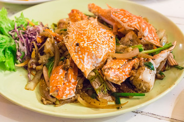 タイ料理：プーパッポンカリー：Curry