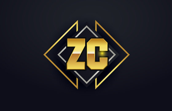 ZC Initial Logo for your startup venture