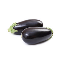 Eggplant isolated on white background