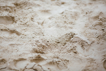 Sand beach volleyball court. Background