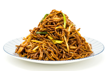 fried noodle asian food on the table
