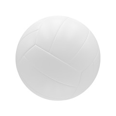 3D rendering Volleyball ball isolated on white