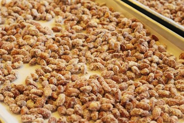 Seed almond sugar coating is delicious