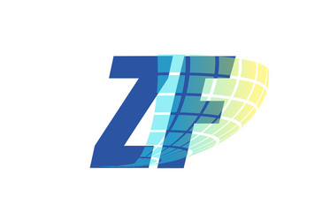 ZF Initial Logo for your startup venture