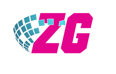 ZG Initial Logo for your startup venture