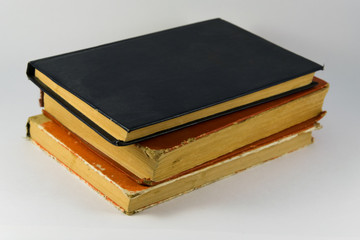 Old book isolated on a white background