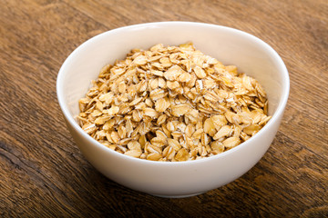 Raw oatmeal