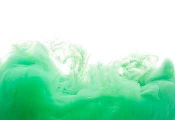 abstract formed by color dissolving in water