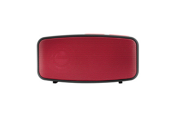 bluetooth speaker isolated on white background