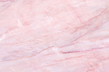 Fototapeta premium Pink marble texture background. surface blank for design