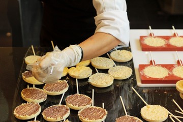 Making to chocolate at sweet is delicious