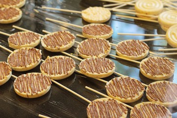 Making to chocolate at sweet is delicious