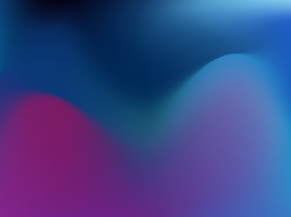 Vector blurred wave background