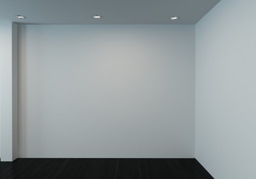 Unfurnished room with blank walls © XtravaganT
