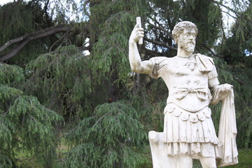 Obraz premium Statue in Boboli Gardens - Florence, Tuscany, Italy