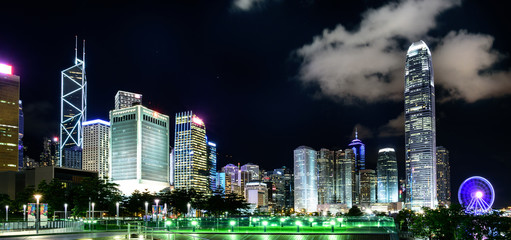 Hong Kong Night Scenery