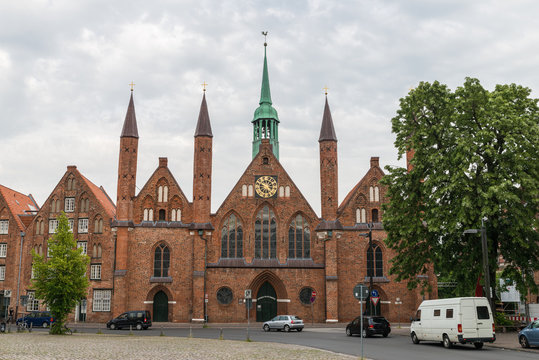Heiligen Geist Spital in Lübeck, Deutschland