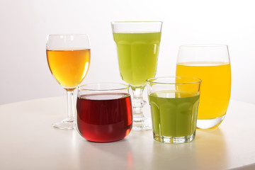 Fresh fruit juice to quench thirst