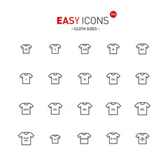 Easy icons 33a Cloth size