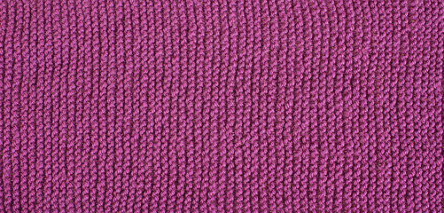 Seamless knitted pattern. Woolen cloth.