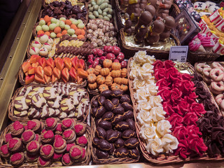 Sweets in the market