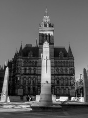 Manchester Town Hall Cenotaph England