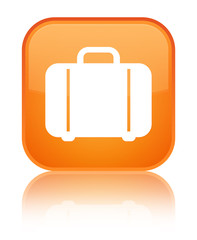 Bag icon special orange square button