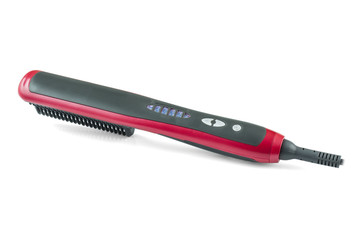 ceramic hair straightener brush