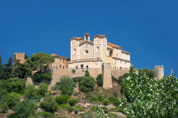 Wallfahrtskirche Santuari de Sant Salvador in Artà, Mallorca - 9363