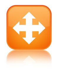Move icon special orange square button