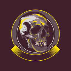 Skull T shirt Graphic Design