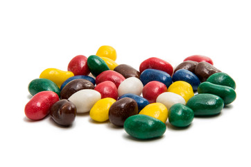 dragee candies isolated