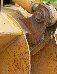 joint, oil, force, mechanize, screw, industry, machinery, yellow, steel, technology, equipment, heavy, pressure, power, engineering, detail, construction, metal, iron, system, tool, arm, work, tube, m