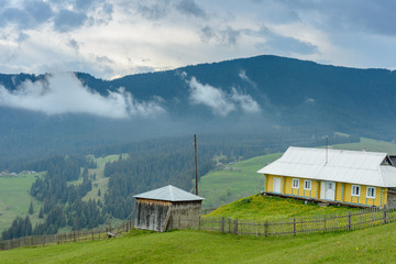 Village house in the mountains
