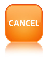 Cancel special orange square button