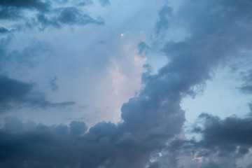 Fototapeta na wymiar Clouds at sunset as background